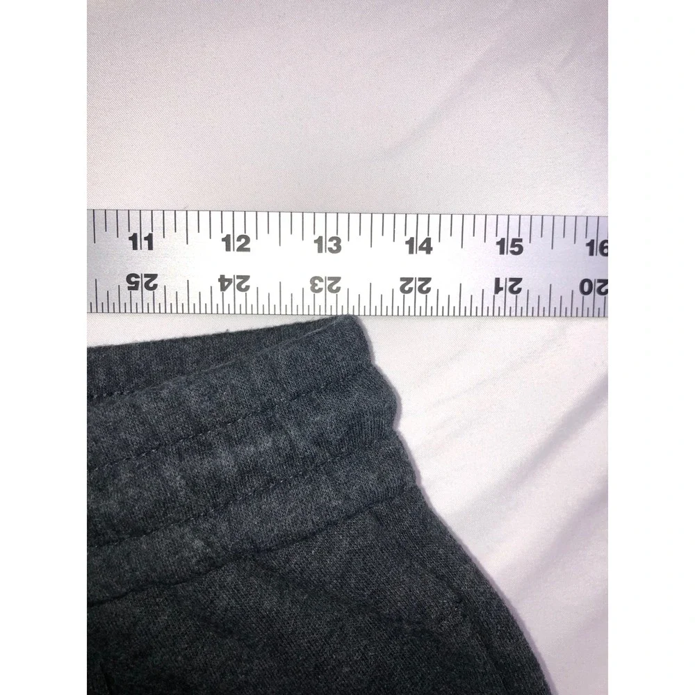 Comfort Fit Project Charcoal Gray Wide Leg Knit Trousers Mens Medium Pleated